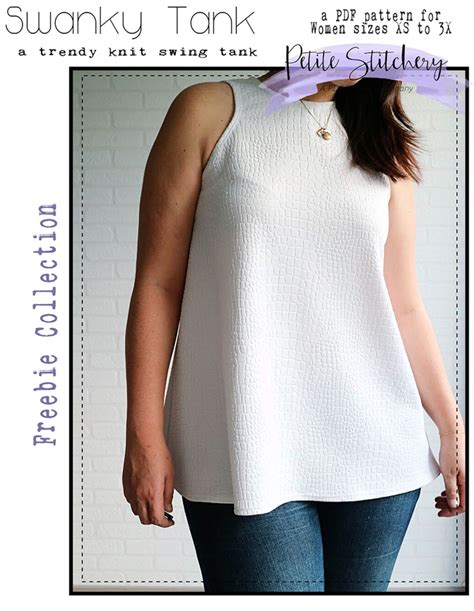  Now it can be a banded crop, top, muscle tank, add a hood, more sleeve lengths, and of course, POCKET to. . Petite stitchery